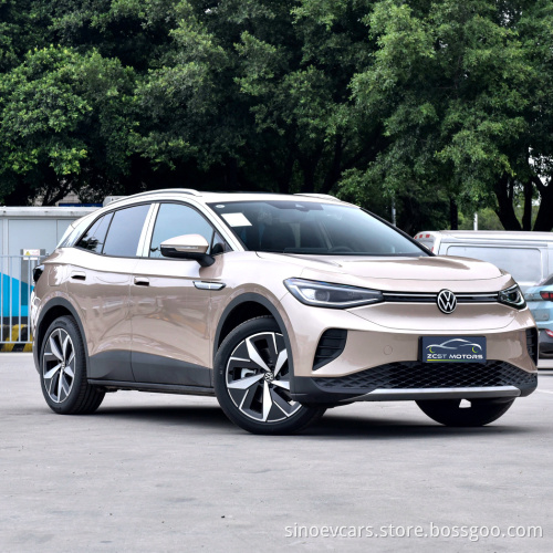 Online Wholesale 4 Wheels New Energy Vw-Id4 Crozz Electric Suv Car